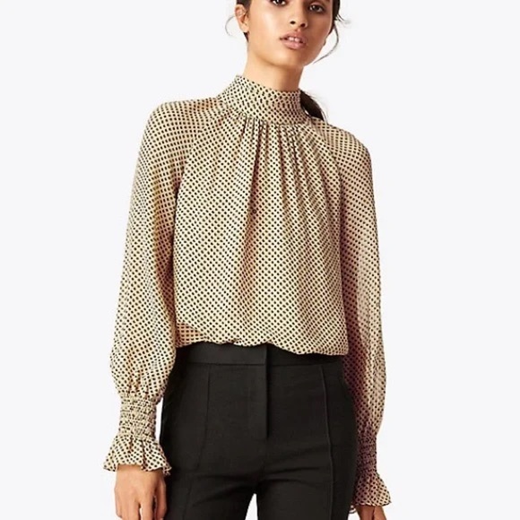 Tory Burch Collette 100% Silk Blouse - Picture 1 of 9